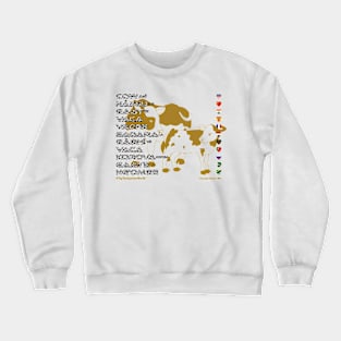 COW: Say ¿Qué? Top Ten Spoken (World) Crewneck Sweatshirt